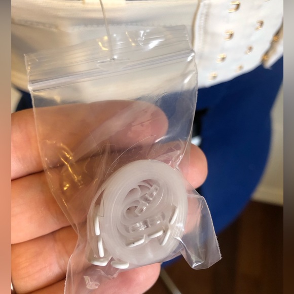 Thirdlove 24/7 Classic Lace Strapless Bra 34F Ivory - Picture 5 of 9